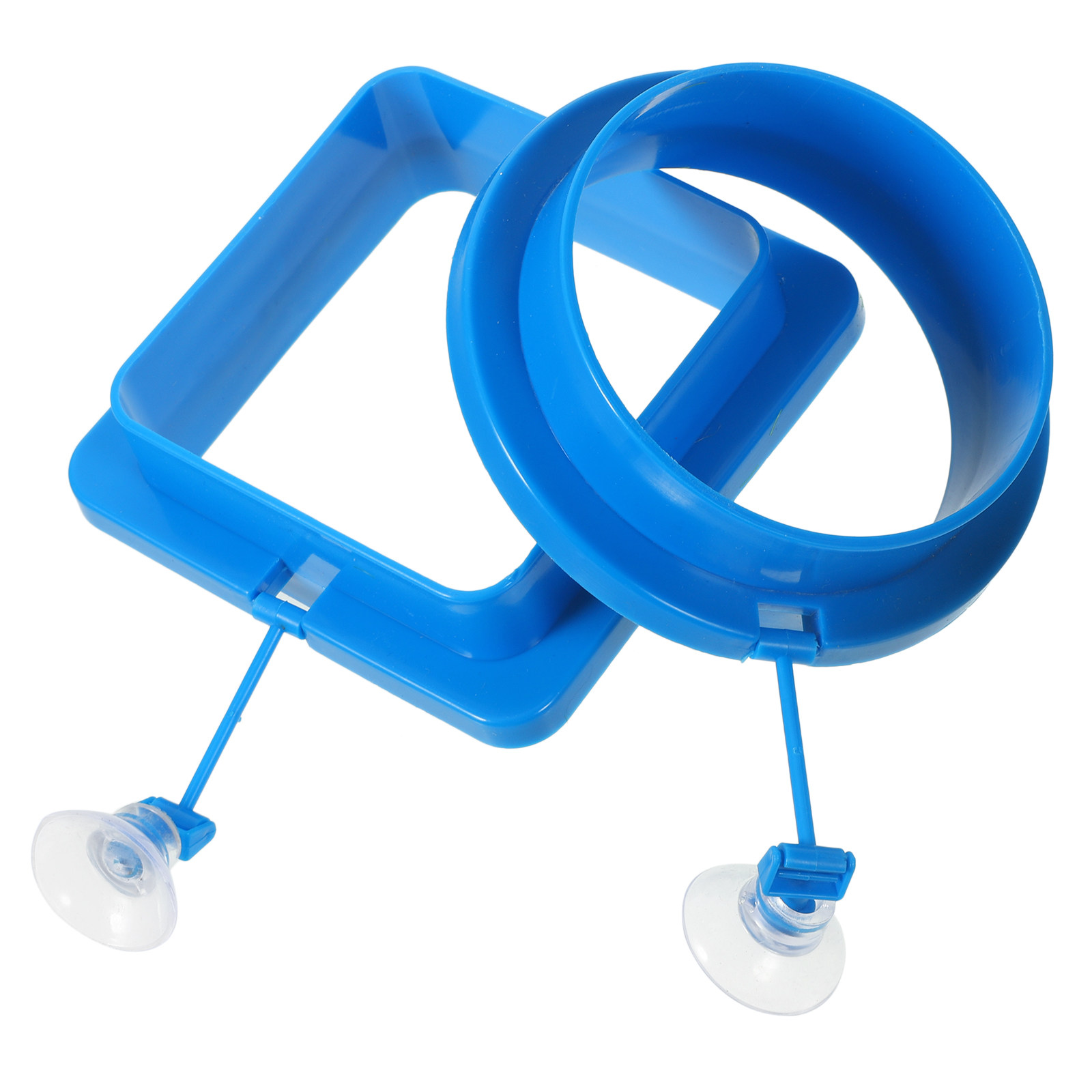 Fish Food Flake - 2Pcs Double Layer Fish Feeding Ring
