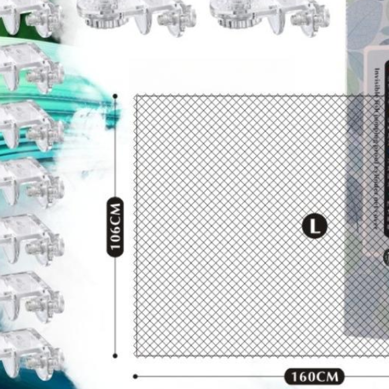 Aquarium Fish Jump Guard - 1Pcs Anti Jump Security Net for