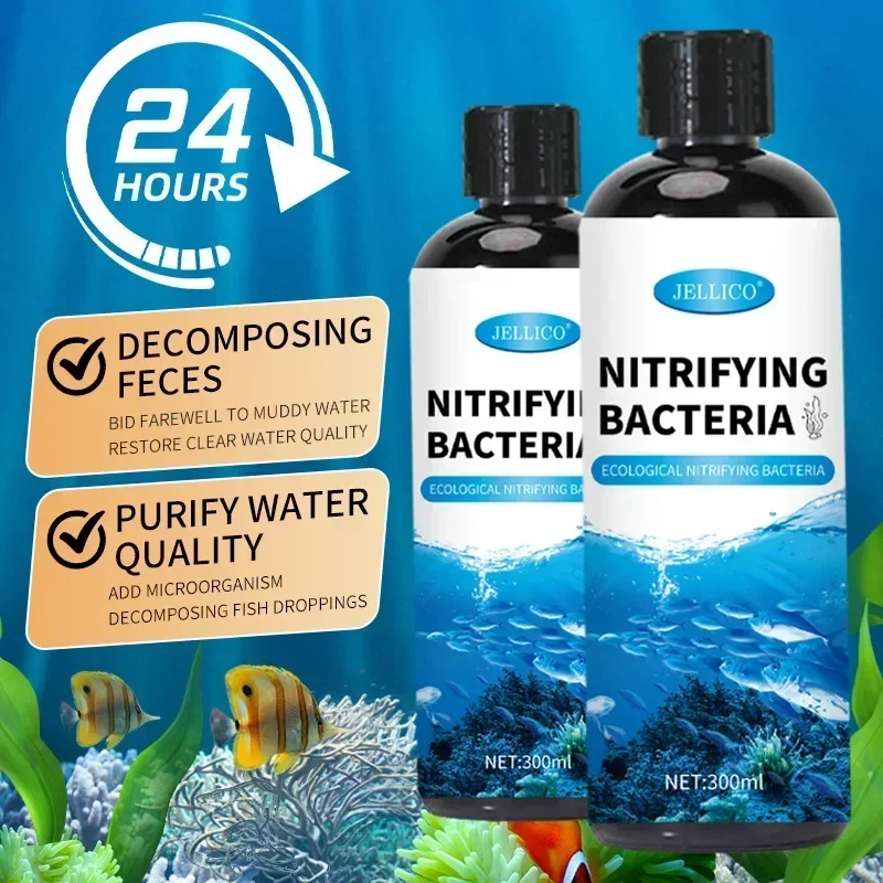 Aquarium Fish Medicine - Nitrifying Bacteria Liquid Fish Tank Water