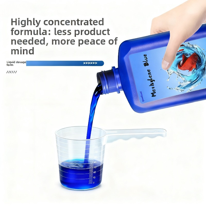 Aquarium Fish Medicine - 200/500ML Methylene Blue Solution Ornamenta Fish