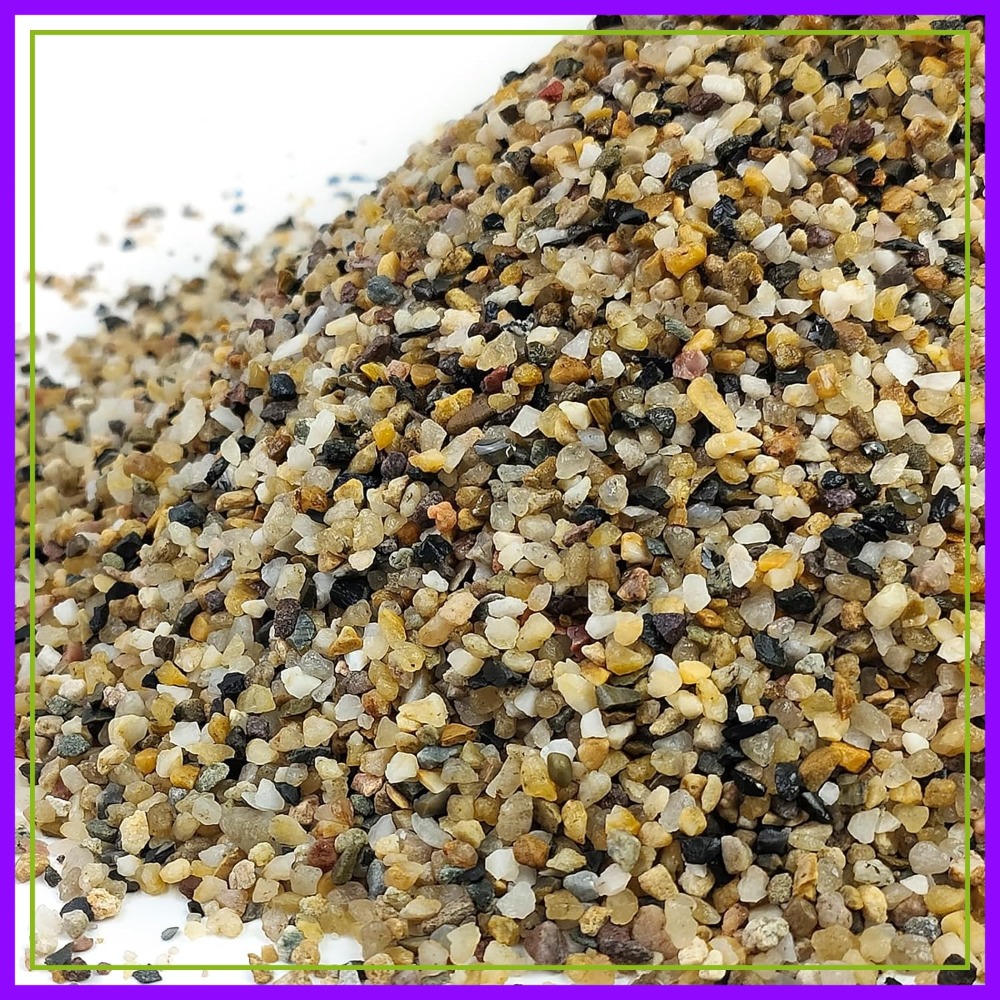 Aquarium Fish Pot - 2 lbs Aquarium Sand, 1/16 Inch