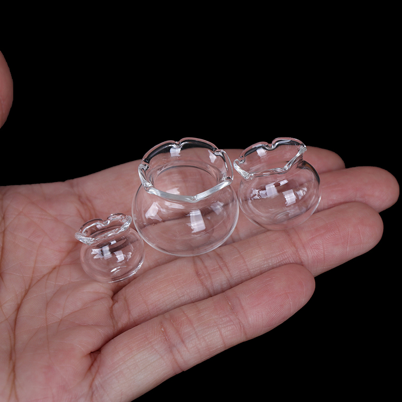 Fish Aquarium Home - 1:12 Dollhouse Miniature Glass Fish Tank