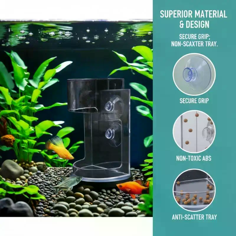 Aquarium Fish Medicine - Aquarium Feeder Ring Set - Floating