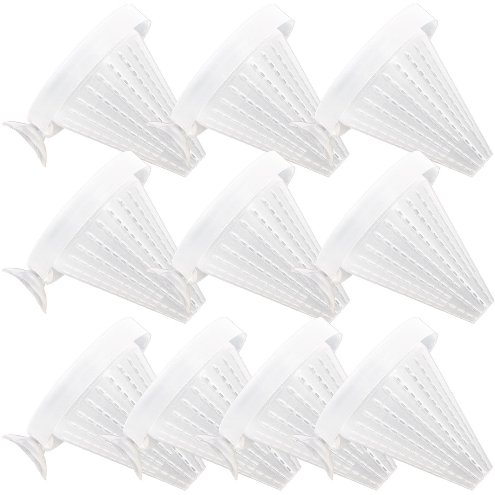 Aquarium Fish Medicine - 10Pcs Floating Fish Tank Feeder Cup