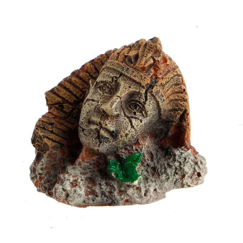 Aquarium Fish Buy - Egyptian Pharaoh Sphinx Resin Statue Roman