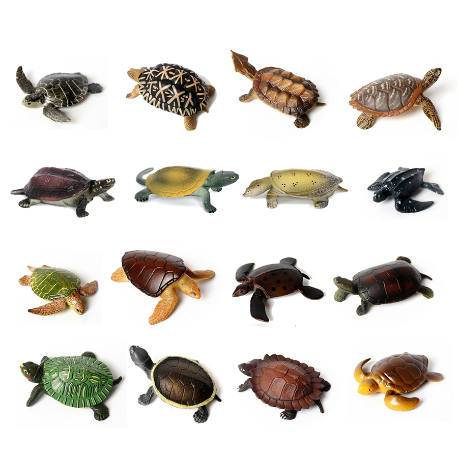 Aquarium Fish Buy - Realistic Miniatures Marine Life Sea Turtle
