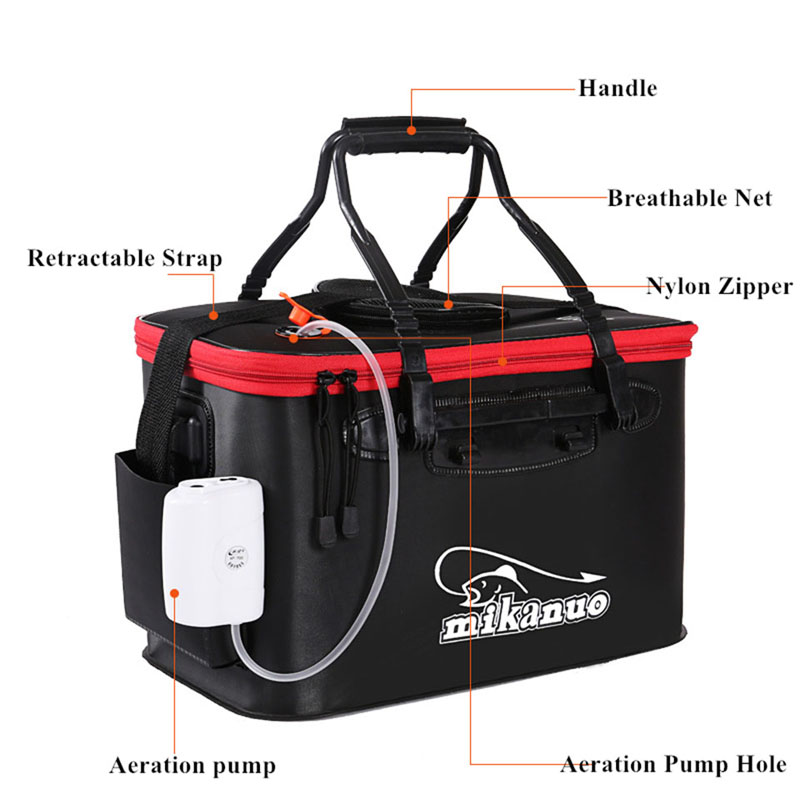 Fishing Bucket Folding Thicken - Aquarium Fish Buy บทวิจารณ์และราคา