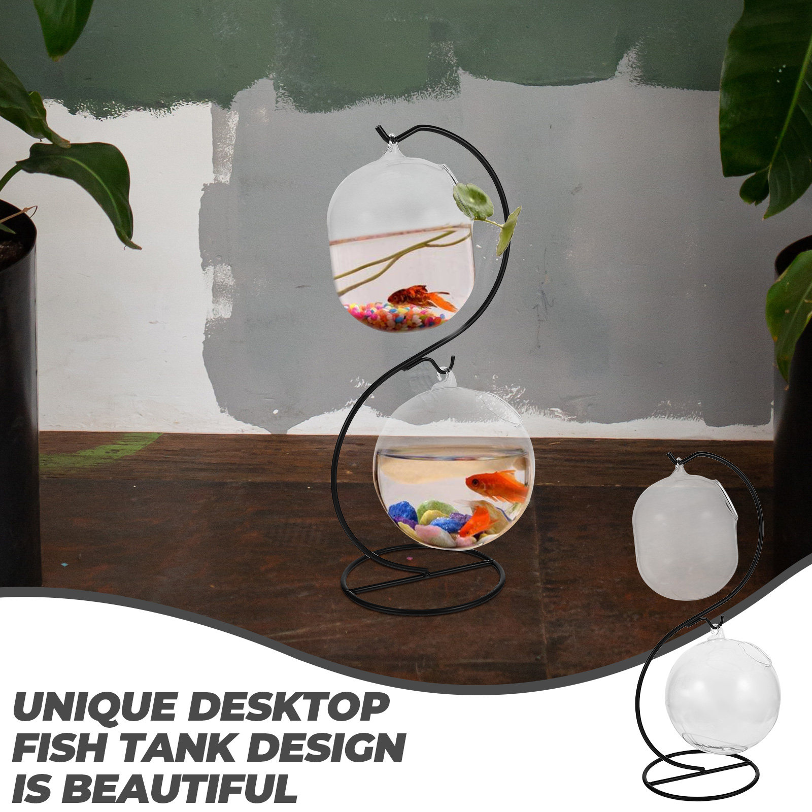 1Set Desktop Fish Tank Multi-F - Fish Aquarium Home บทวิจารณ์และราคา