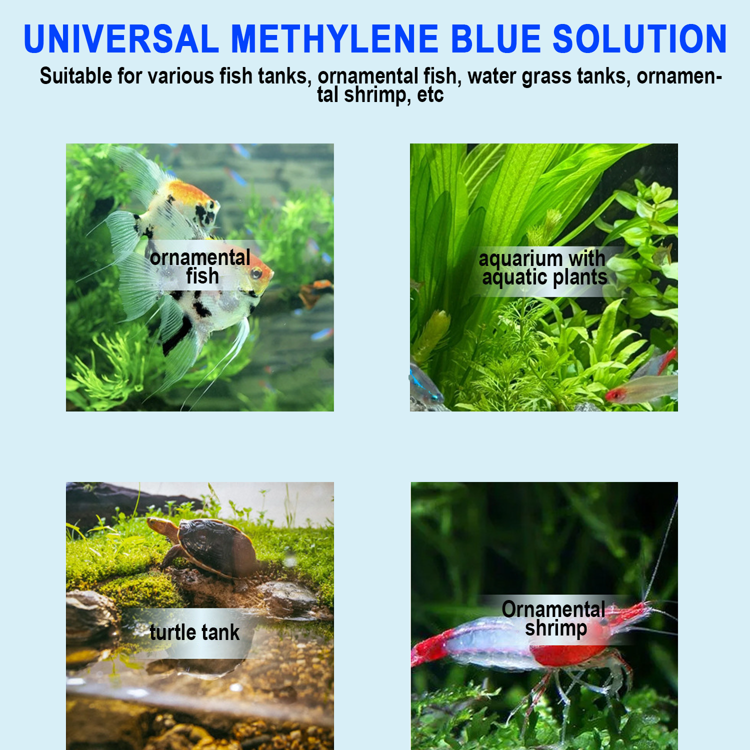 Methylene Blue Solution Aquari - Aquarium Fish Medicine บทวิจารณ์และราคา