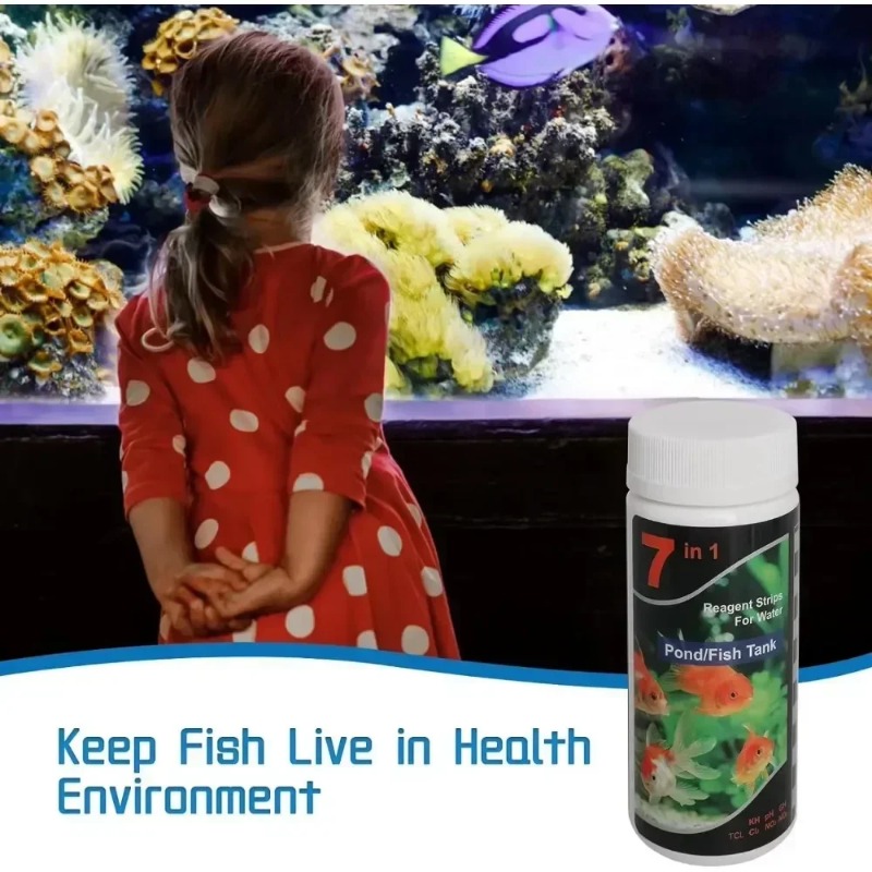 Aquarium Test Strip  Freshwate - Aquarium Fish Quality บทวิจารณ์และราคา