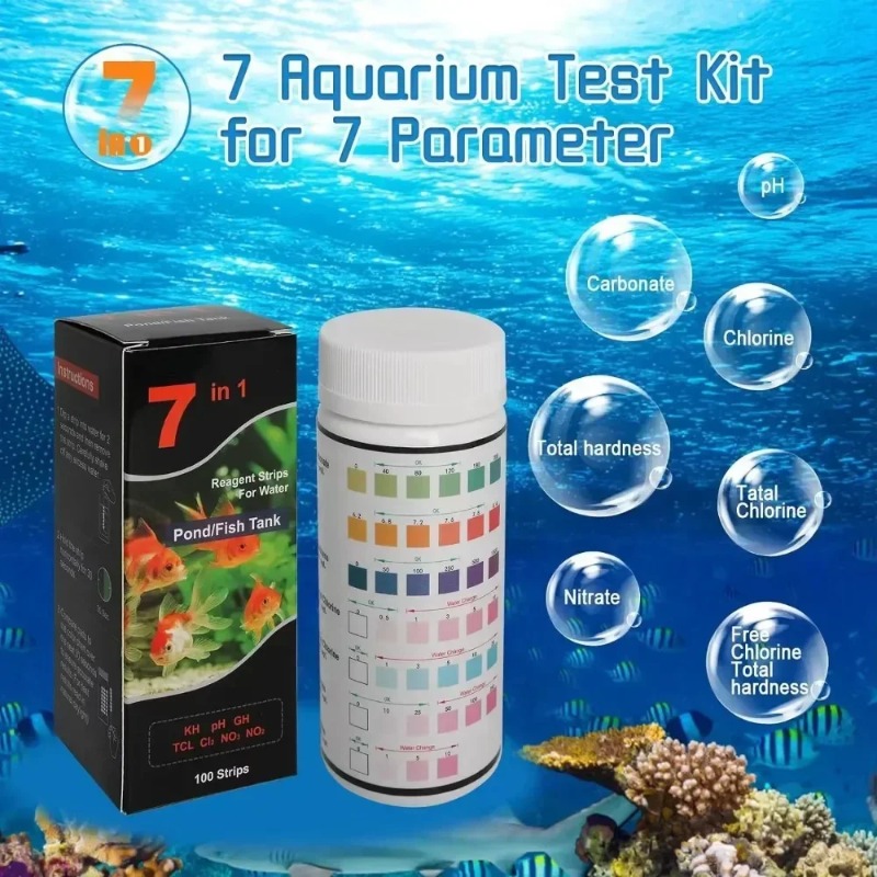Aquarium Test Strip  Freshwate - Aquarium Fish Quality บทวิจารณ์และราคา