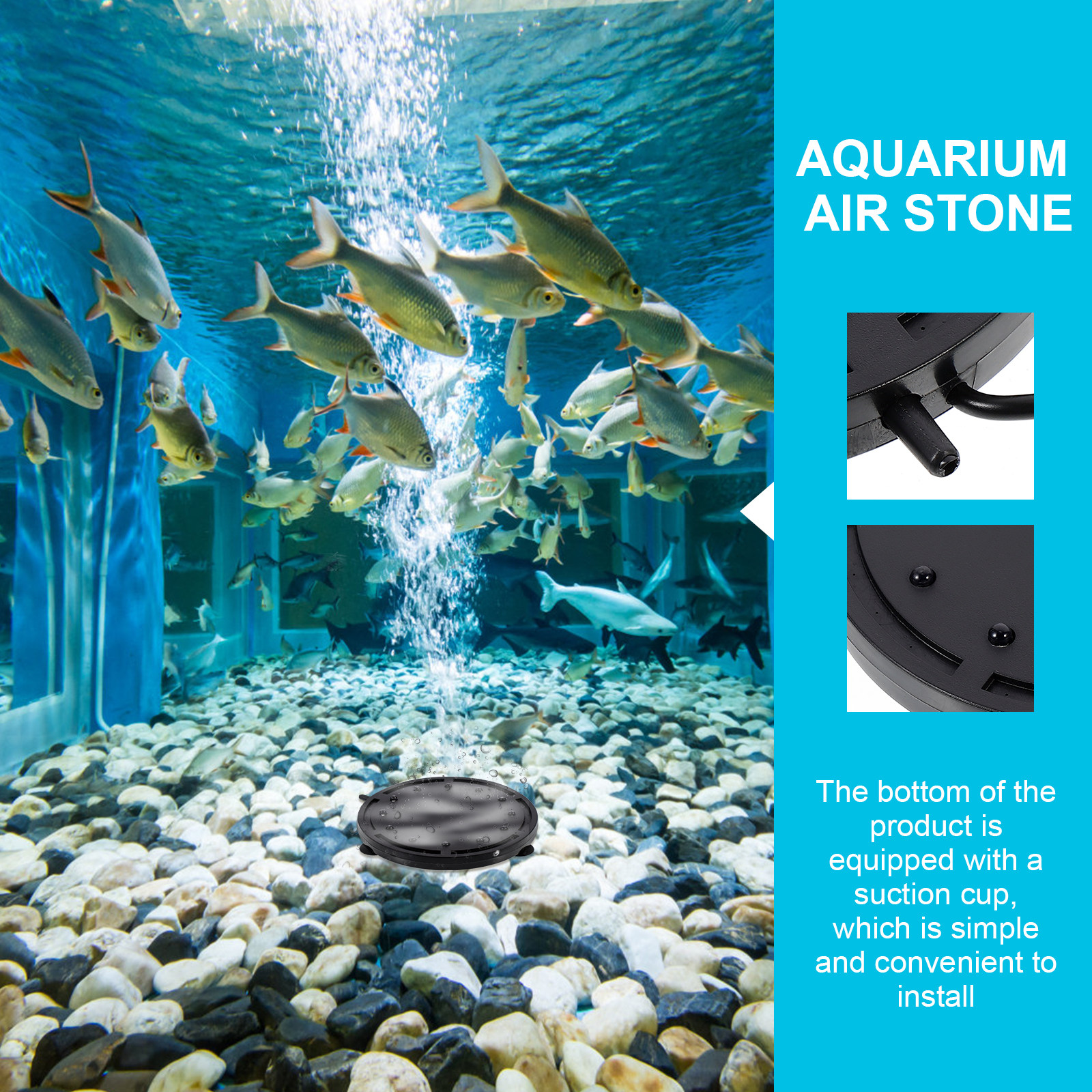 Fish Tank Air Bubble Light Aqu - Aquarium Fish Quality บทวิจารณ์และราคา