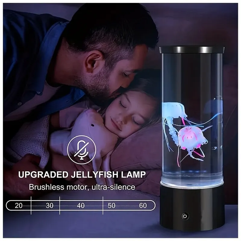 Jellyfish Lamp LED Remote Cont - Aquarium Fish Discus บทวิจารณ์และราคา