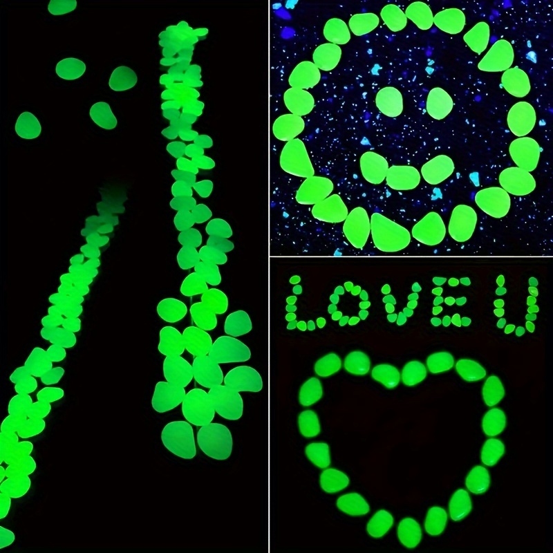 Glowing pebbles100-500pcsLumin - Aquarium Fish Buy บทวิจารณ์และราคา