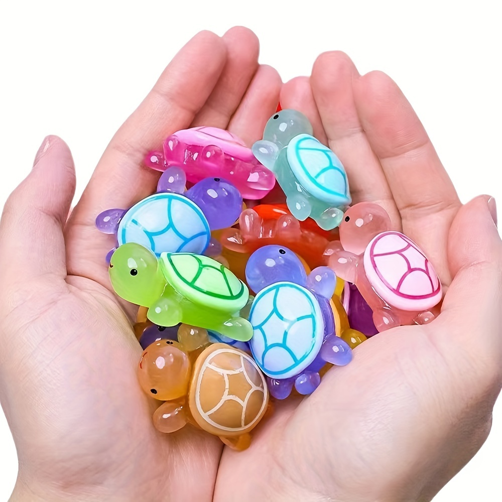1-20pcs Mini Luminous Turtle H - Fish Aquarium Home บทวิจารณ์และราคา