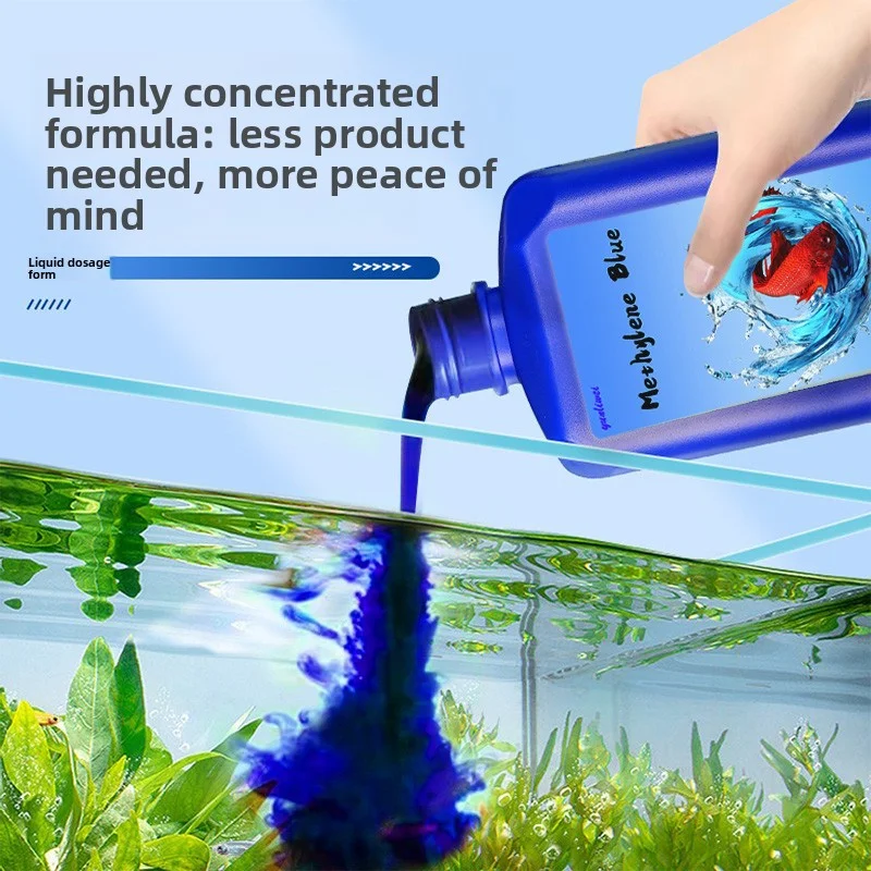 200/500ml Methylene Blue Solut - Aquarium Fish Medicine บทวิจารณ์และราคา