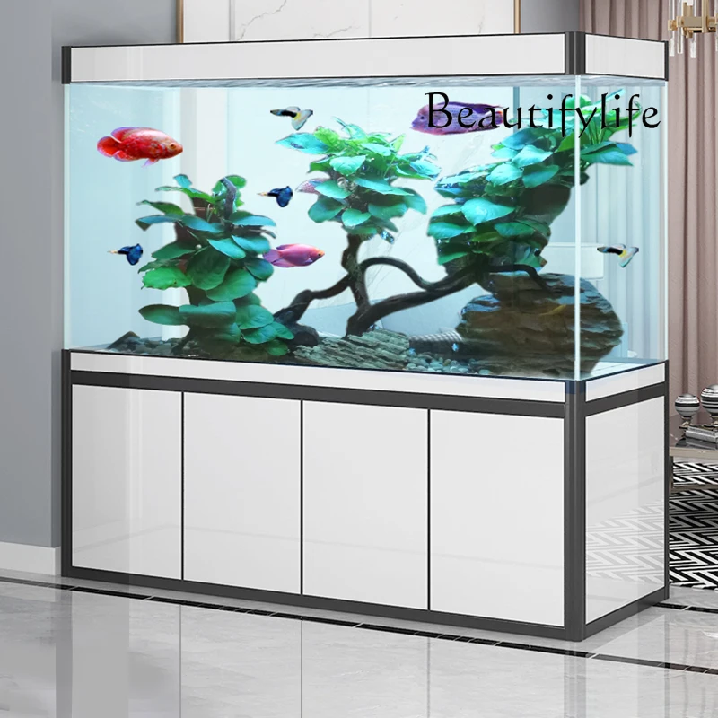 X36 Living Room Floor-to-ceili - Aquarium Fish Dragon บทวิจารณ์และราคา
