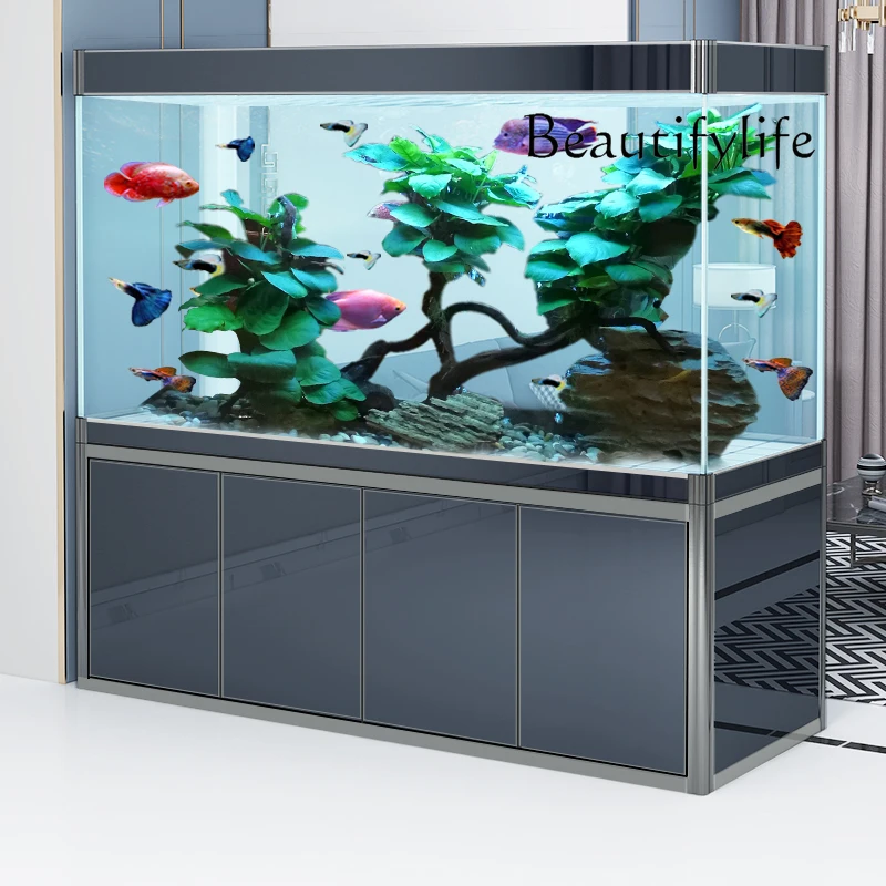 X36 Living Room Floor-to-ceili - Aquarium Fish Dragon บทวิจารณ์และราคา