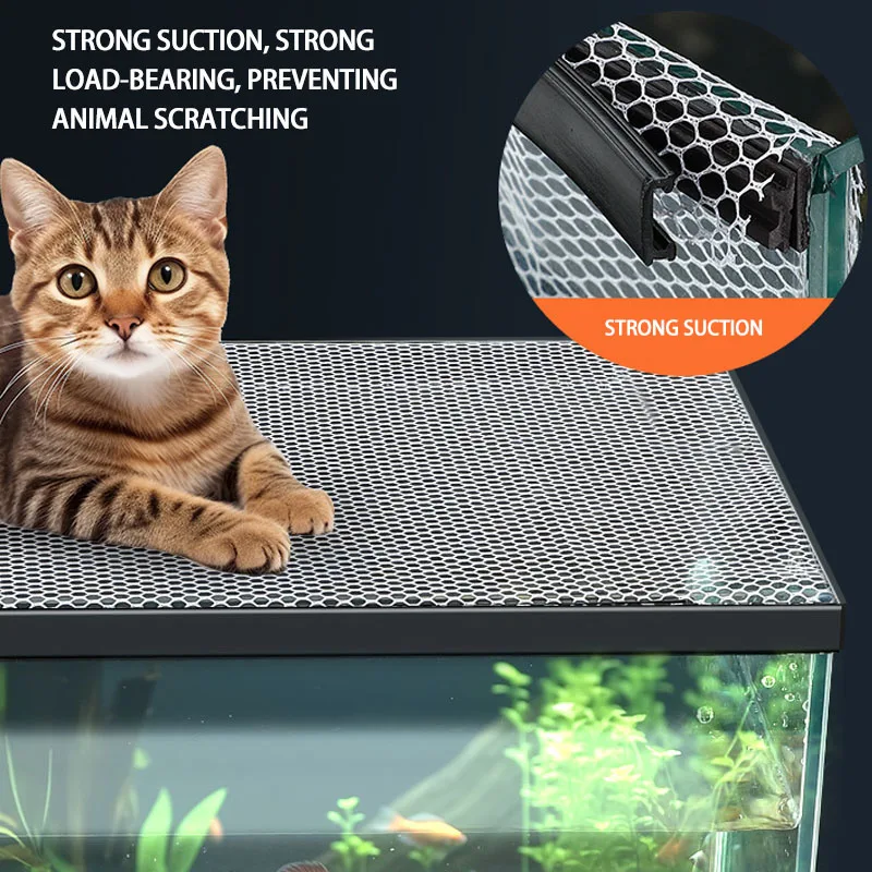 Aquarium Anti Jumping Net Magn - Aquarium Fish Jump Guard บทวิจารณ์และราคา