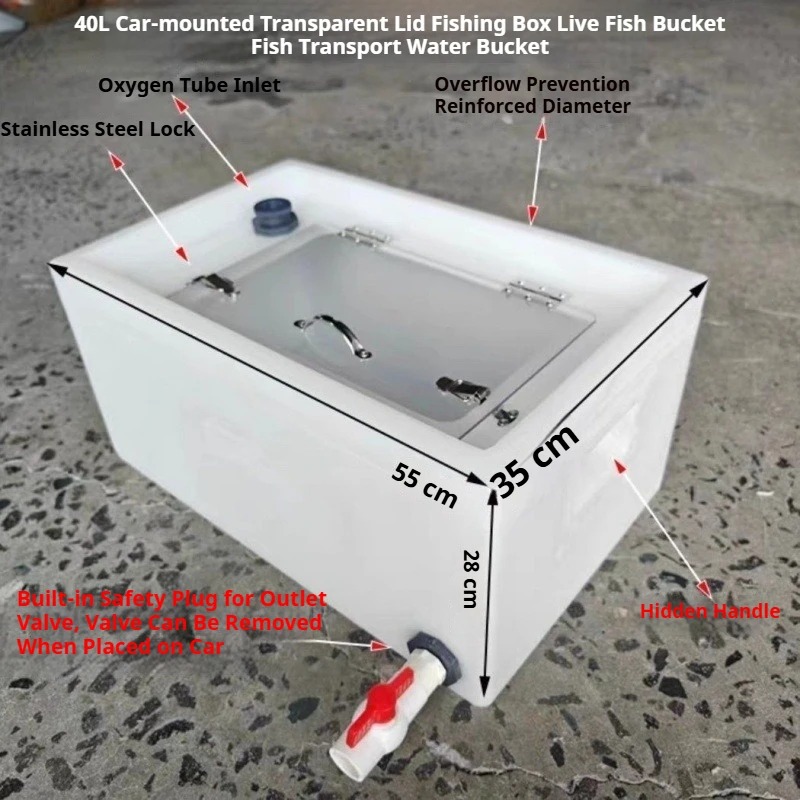 Live Fish Bucket Thickened   4 - Aquarium Fish Buy บทวิจารณ์และราคา