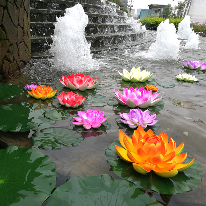 10cm/18cm Artificial Lotus Fak - Aquarium Fish Buy บทวิจารณ์และราคา