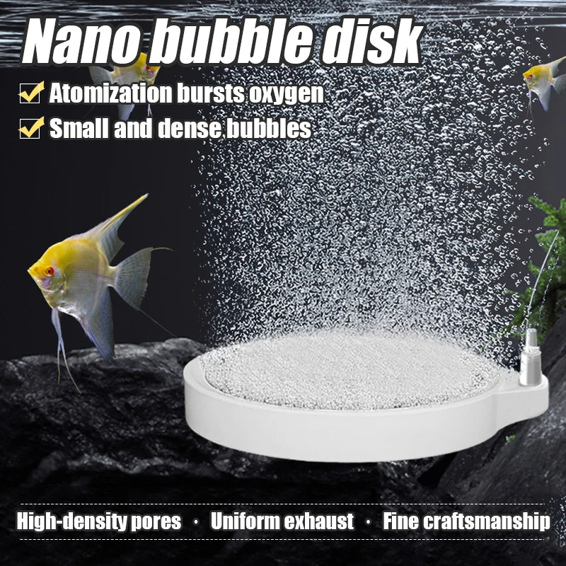 Nano Air Stone Oxygen Disc, Aq - Aquarium Fish Discus บทวิจารณ์และราคา