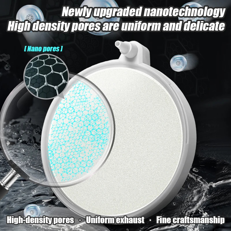 Nano Air Stone Oxygen Disc, Aq - Aquarium Fish Discus บทวิจารณ์และราคา