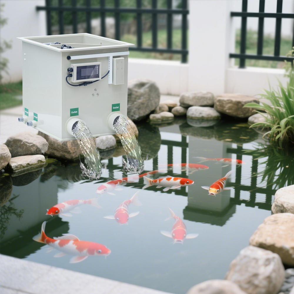 QihangRAS 5300 Gallon Koi Pond - Fish Aquarium Home บทวิจารณ์และราคา