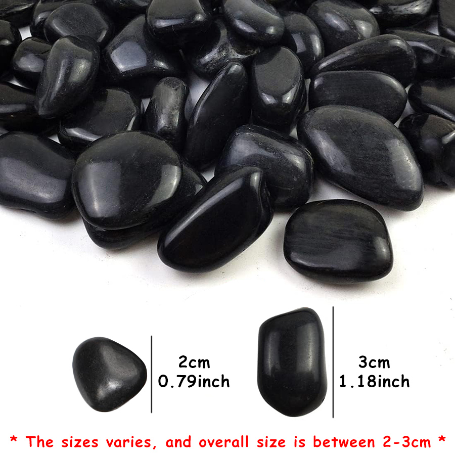 200g Black High Polished Natur - Fish Aquarium Home บทวิจารณ์และราคา