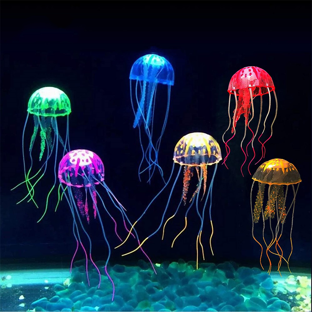 Artificial Swim Luminous Jelly - Aquarium Fish Discus บทวิจารณ์และราคา