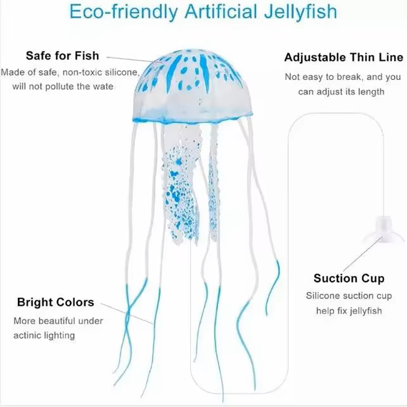Artificial Swim Luminous Jelly - Aquarium Fish Discus บทวิจารณ์และราคา