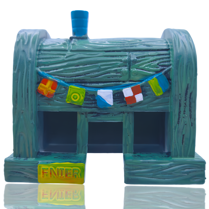 6pcs SpongeBob Fish Tank Decor - Fish Aquarium Home บทวิจารณ์และราคา