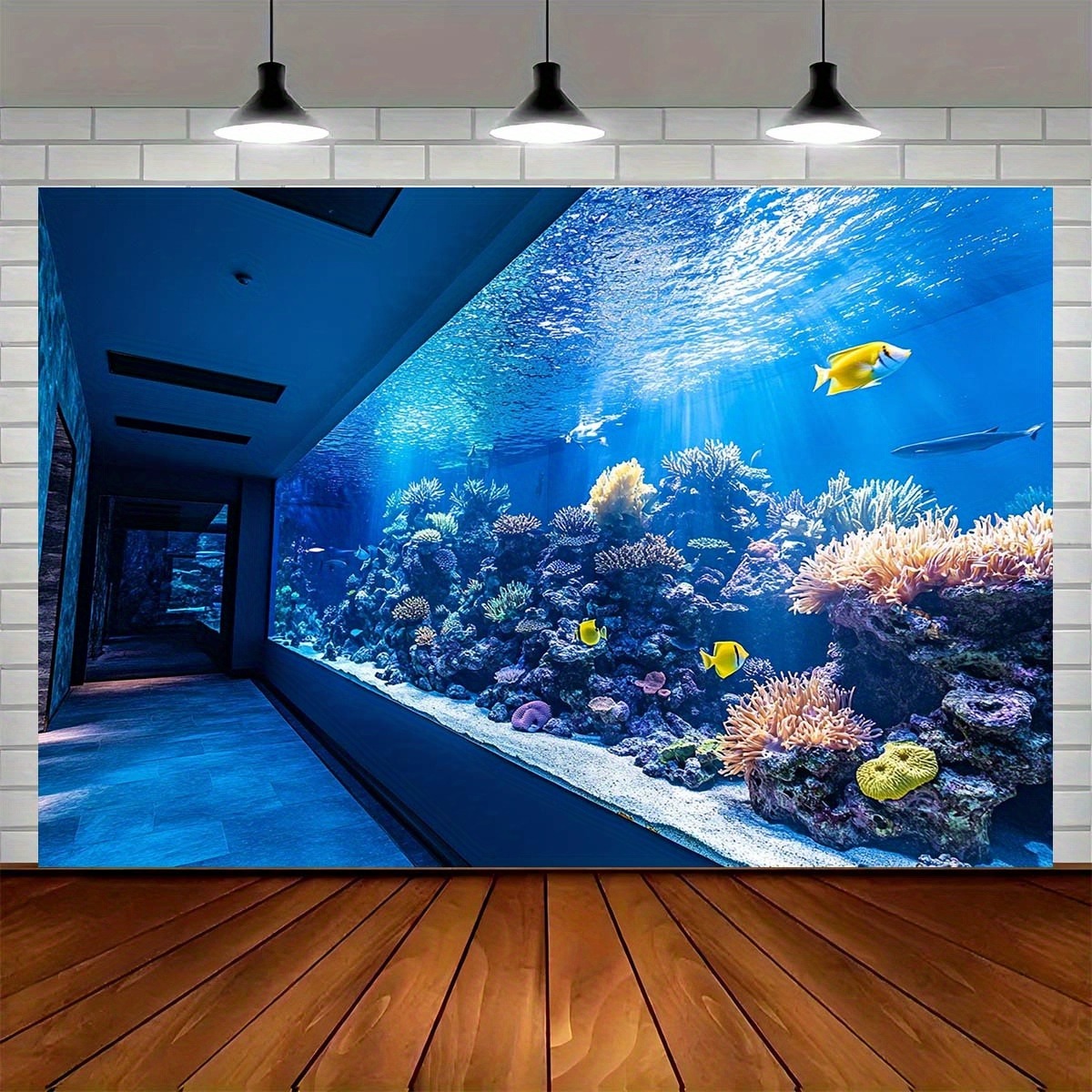 Vibrant Underwater Aquarium Ta - Fish Aquarium Home บทวิจารณ์และราคา