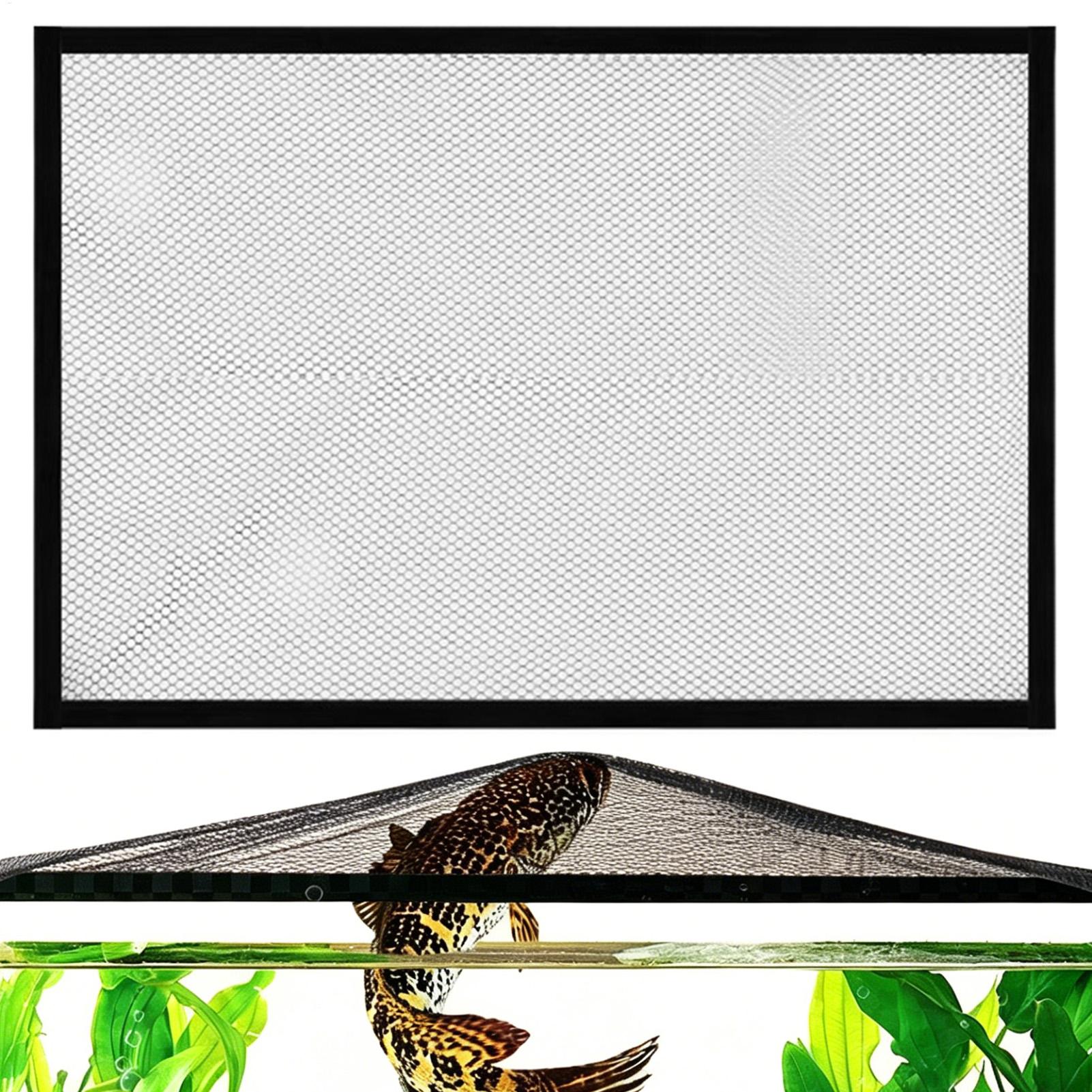 Aquarium Fish Tank Lid Mesh Co - Aquarium Fish Jump Guard บทวิจารณ์และราคา