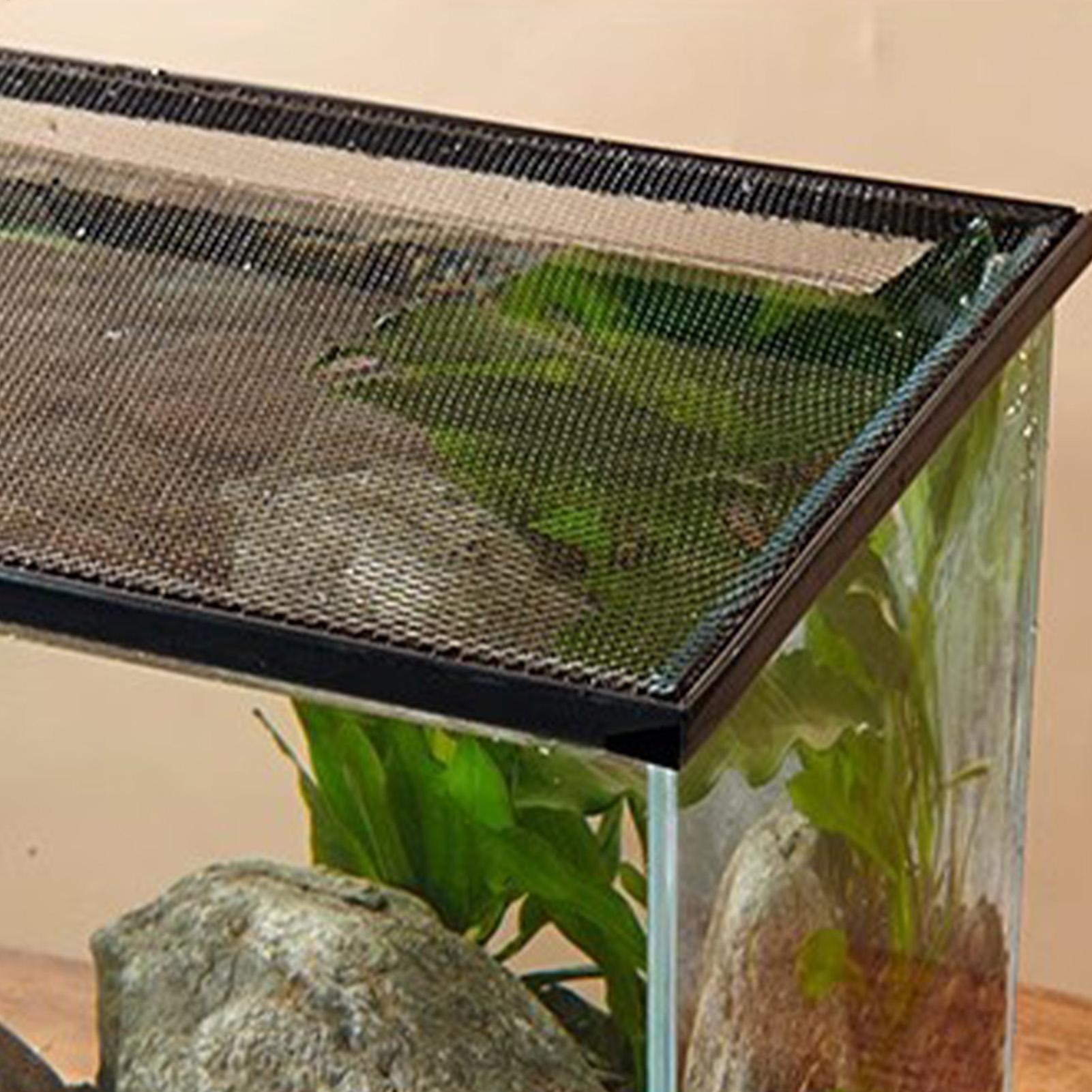 Aquarium Fish Tank Lid Mesh Co - Aquarium Fish Jump Guard บทวิจารณ์และราคา