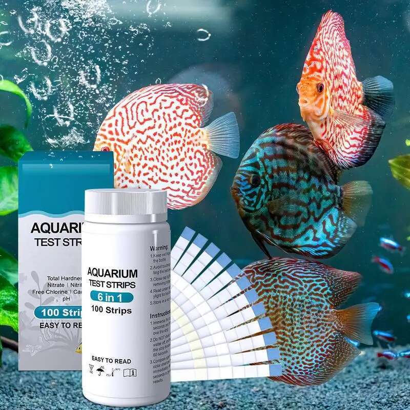100pcs Nitrite Nitrate Chlorin - Aquarium Fish Quality บทวิจารณ์และราคา