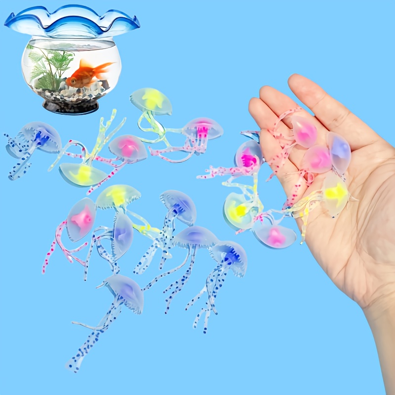 Luminous Simulation Jellyfish  - Aquarium Fish Discus บทวิจารณ์และราคา