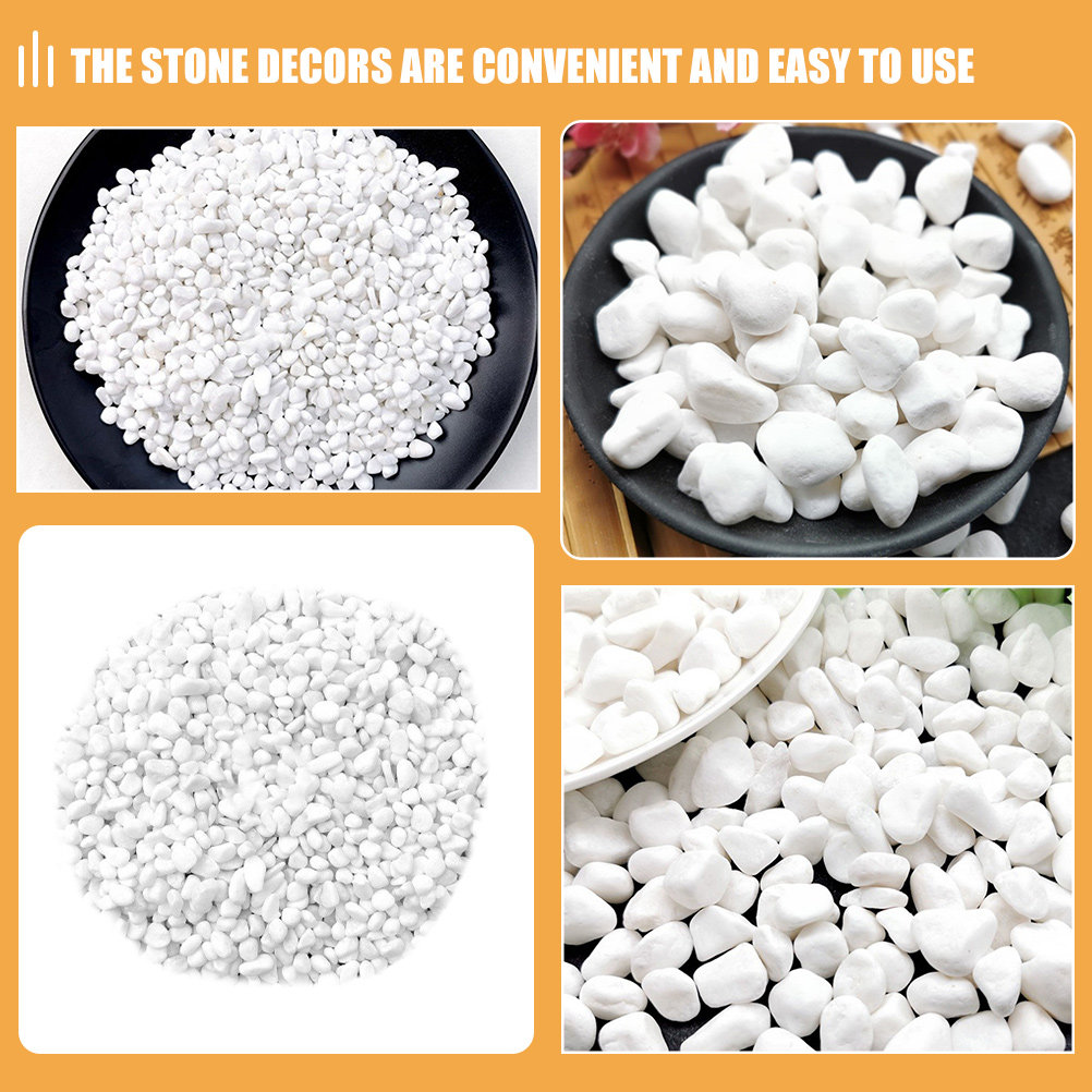 1Set White Decorative Stone Gr - Aquarium Fish Pot บทวิจารณ์และราคา