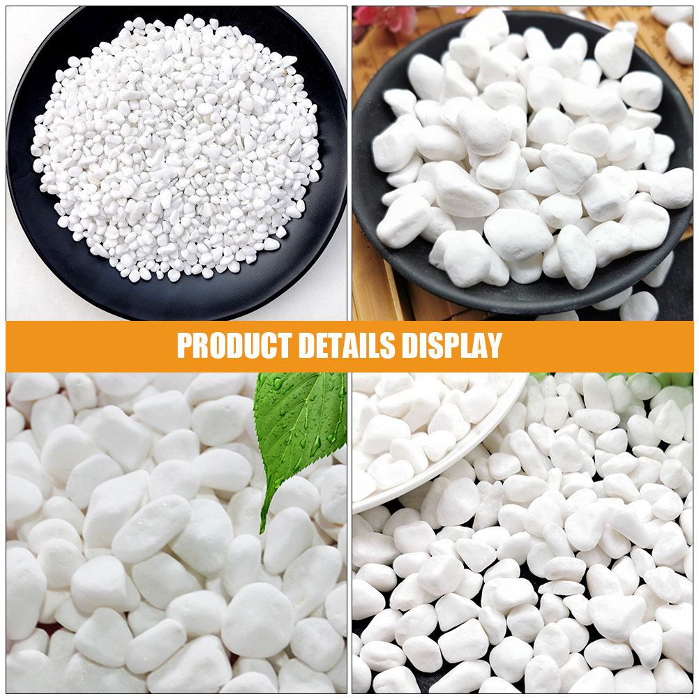 1Set White Decorative Stone Gr - Aquarium Fish Pot บทวิจารณ์และราคา