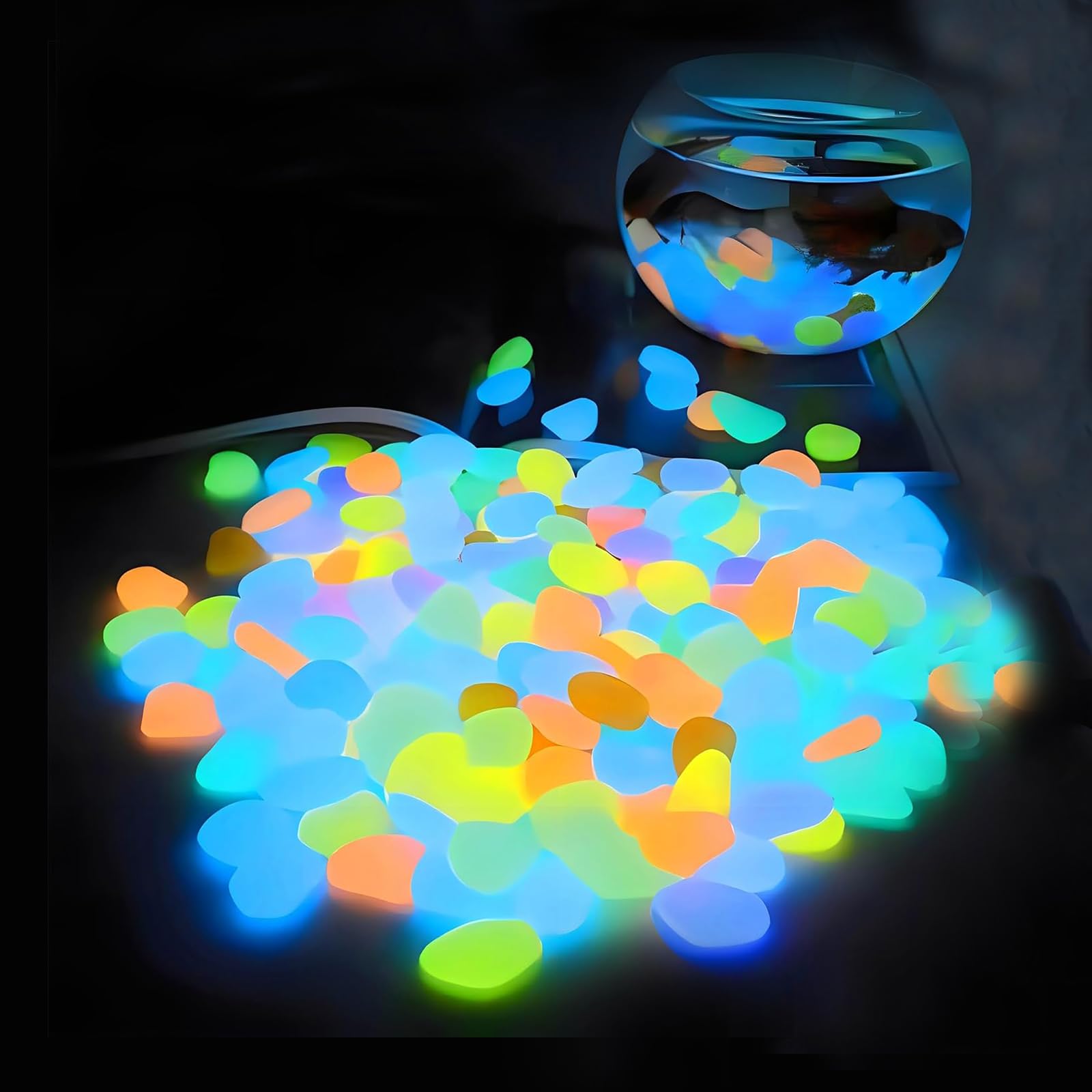 Aquarium Decor Glow In The Dar - Aquarium Fish Pot บทวิจารณ์และราคา