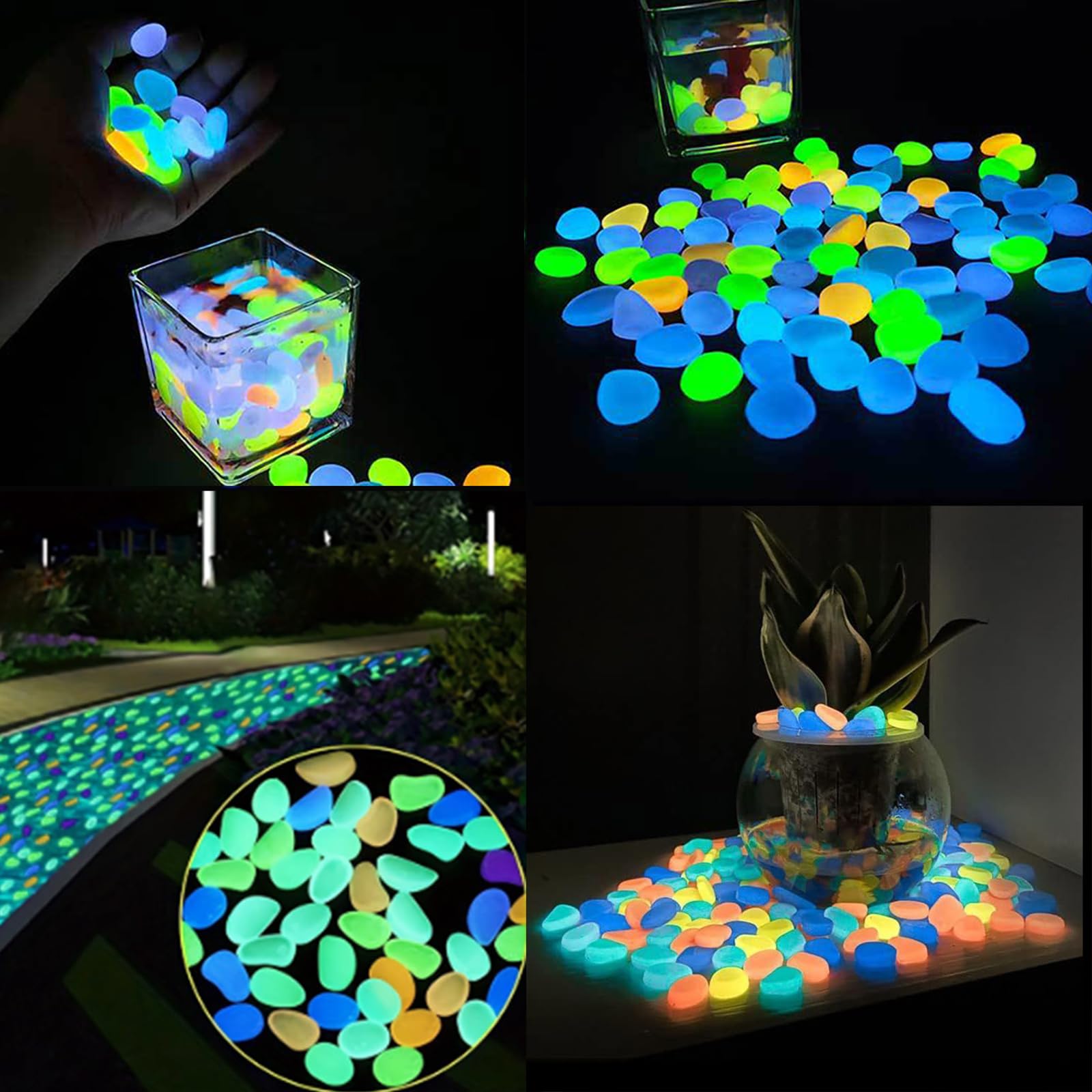 Aquarium Decor Glow In The Dar - Aquarium Fish Pot บทวิจารณ์และราคา