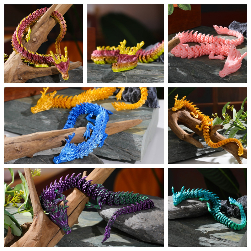 3D Printed Conjoined Dragon Or - Aquarium Fish Buy บทวิจารณ์และราคา