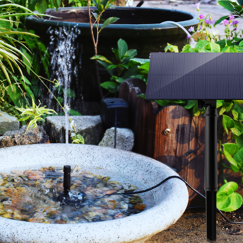 5W 5V Solar Water Pump Garden  - Fish Aquarium Home บทวิจารณ์และราคา