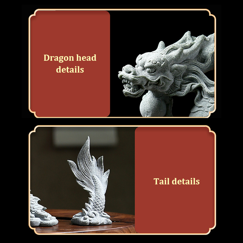 1Set Chinese Style Stone Drago - Aquarium Fish Dragon บทวิจารณ์และราคา