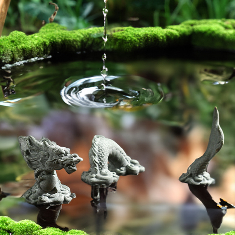 1Set Chinese Style Stone Drago - Aquarium Fish Dragon บทวิจารณ์และราคา