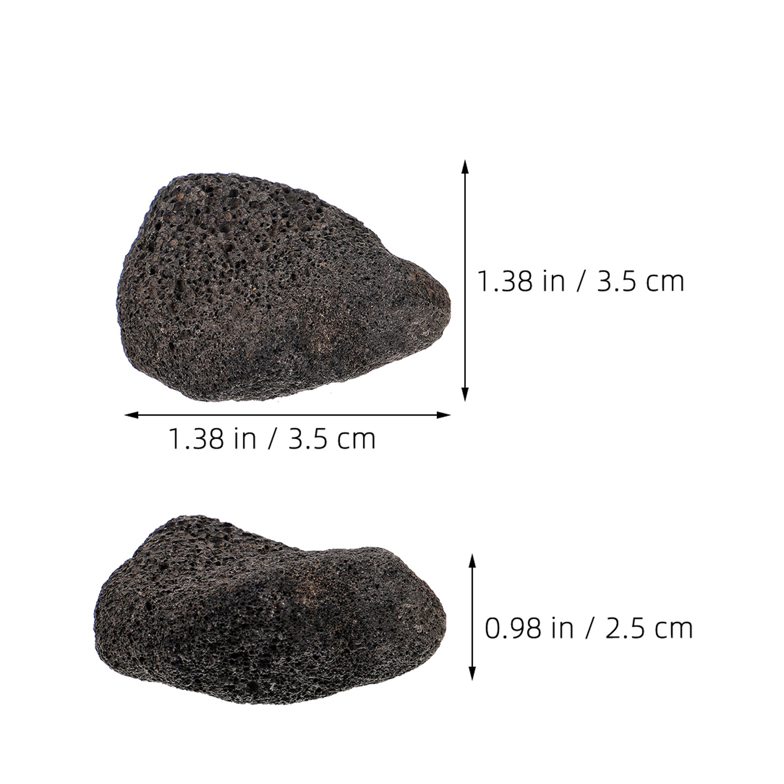 1Pack Small Natural Volcanic L - Aquarium Fish Pot บทวิจารณ์และราคา