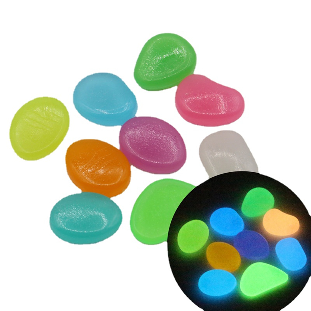 50pcs Luminous Stone Fluoresce - Fish Aquarium Home บทวิจารณ์และราคา