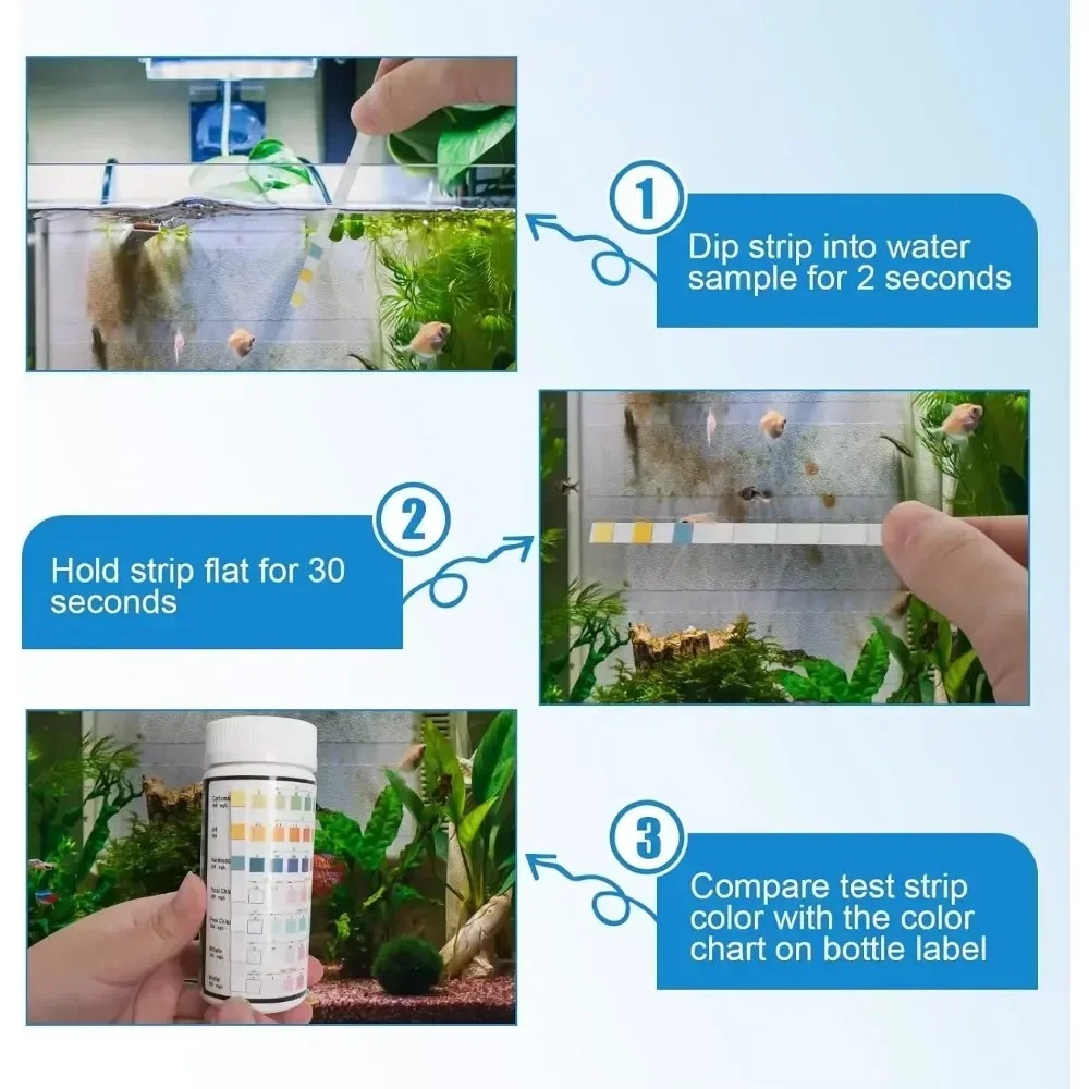 Aquarium Test Strip  PH Qualit - Aquarium Fish Quality บทวิจารณ์และราคา