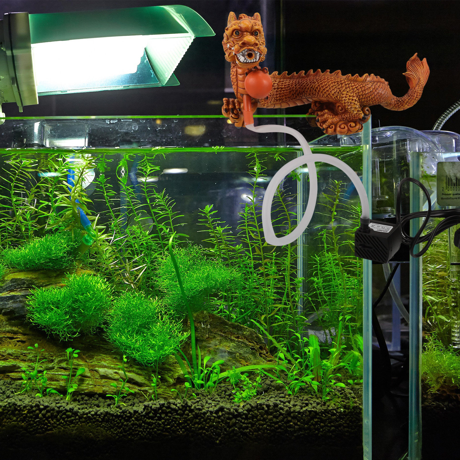 Simulation Resin Dragon Decora - Aquarium Fish Dragon บทวิจารณ์และราคา