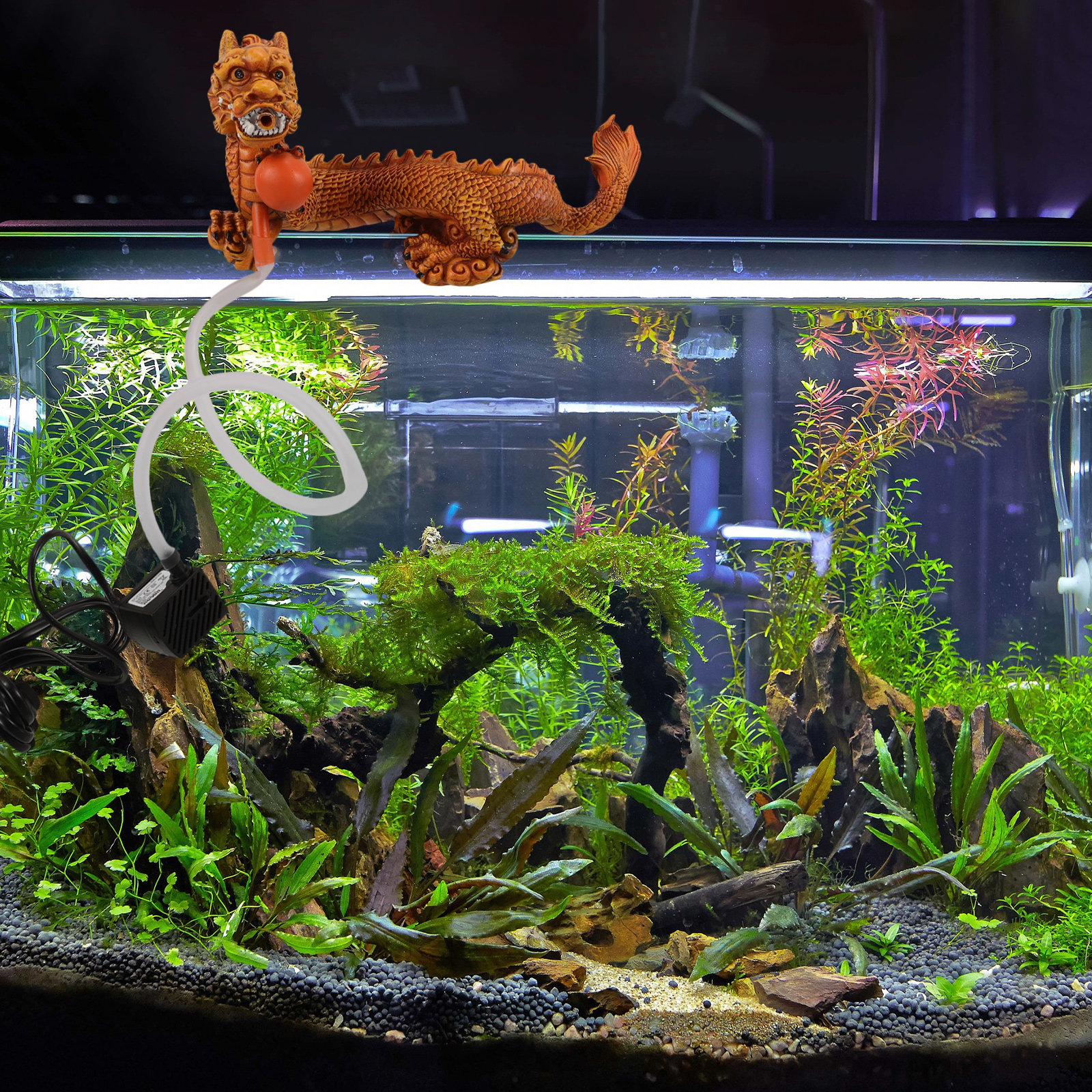 Simulation Resin Dragon Decora - Aquarium Fish Dragon บทวิจารณ์และราคา
